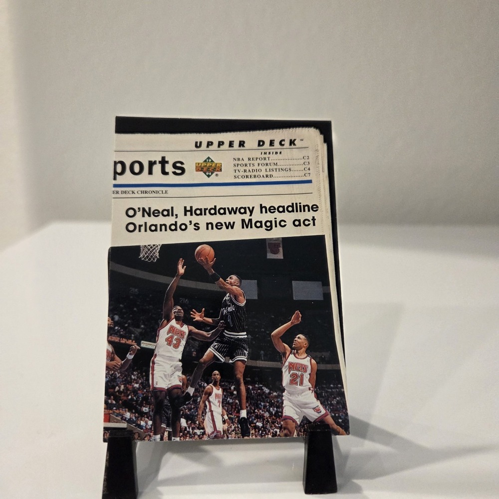 1993 Upper Deck Special Edition Shaquille O'Neal Anfernee Hardaway Rookie RC